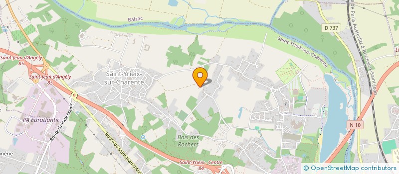 localisation de l'entreprise MONSIEUR FARID HAMRIT à SAINT-YRIEIX-SUR-CHARENTE