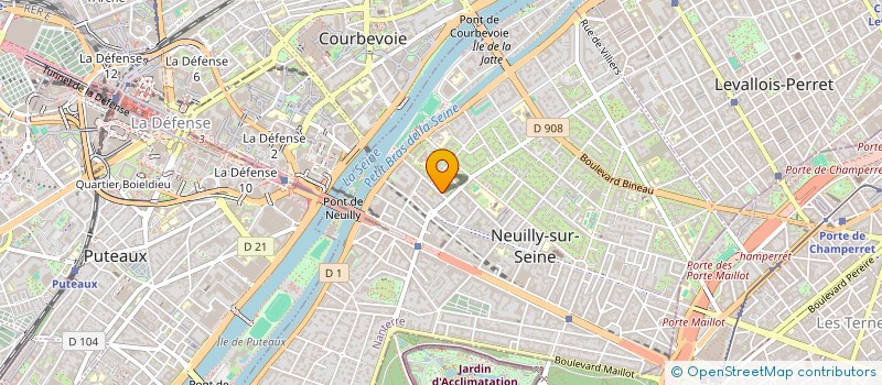 localisation de l'entreprise MONSIEUR FARID HARIT à NEUILLY-SUR-SEINE