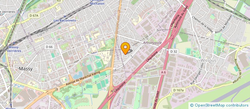 localisation de l'entreprise MONSIEUR FARID HARZOUNE  ANTONY