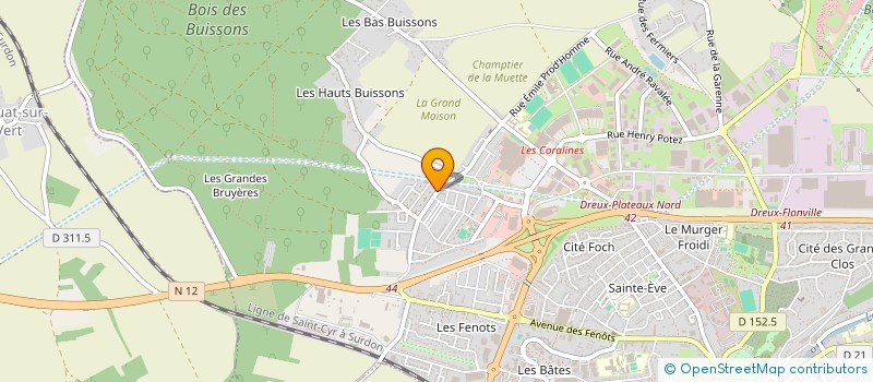 localisation de l'entreprise MONSIEUR FARID HICHEUR à DREUX