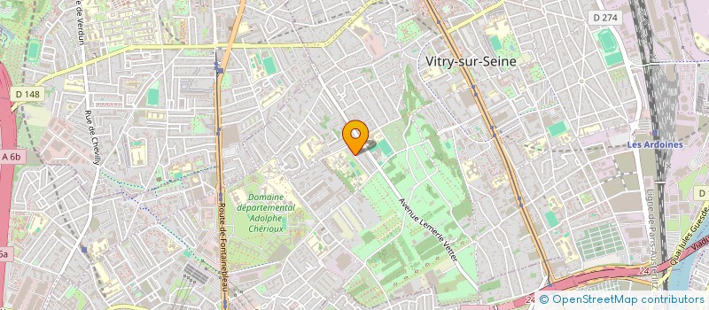 localisation de l'entreprise MONSIEUR FARID HOUFEL à VITRY-SUR-SEINE