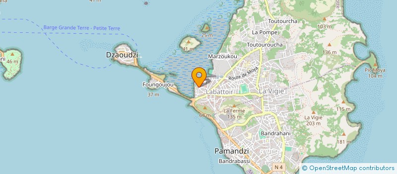 localisation de l'entreprise MONSIEUR FARID HOUMADI OIMADI à DZAOUDZI
