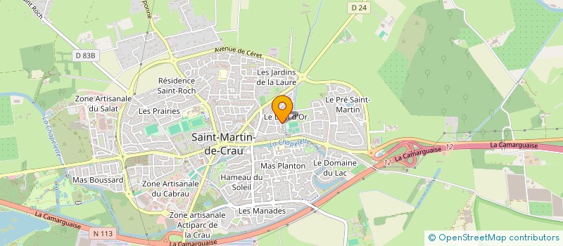 localisation de l'entreprise MONSIEUR FARID HOURIA  SAINT-MARTIN-DE-CRAU