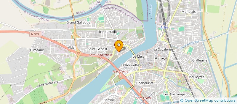 localisation de l'entreprise MONSIEUR FARID HRIDANE à ARLES