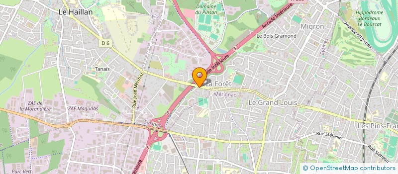 localisation de l'entreprise MONSIEUR FARID IDIDDER  EYSINES