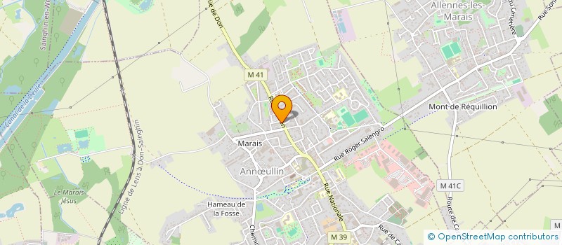 localisation de l'entreprise MONSIEUR FARID JABRI  ANNULLIN