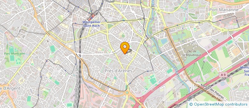 localisation de l'entreprise MONSIEUR FARID JEANSON TAHRAOUI à MONTPELLIER