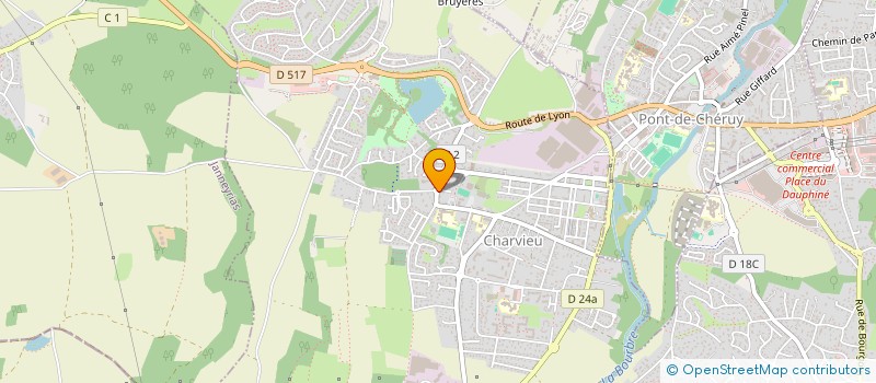 localisation de l'entreprise MONSIEUR FARID JEBBOR  PONT-DE-CHERUY