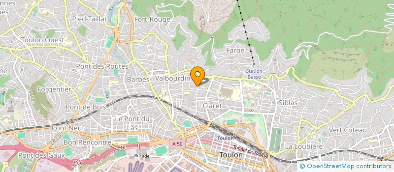 localisation de l'entreprise MONSIEUR FARID JEFFAL  TOULON