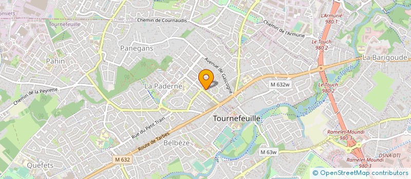 localisation de l'entreprise MONSIEUR FARID KAHALERRAS  TOURNEFEUILLE