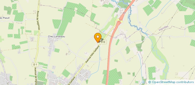 localisation de l'entreprise MONSIEUR FARID KARA  BARBEZIEUX-SAINT-HILAIRE