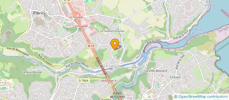 localisation de l'entreprise MONSIEUR FARID KARA  PLERIN