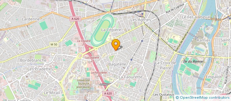 localisation de l'entreprise MONSIEUR FARID KARES à TOULOUSE
