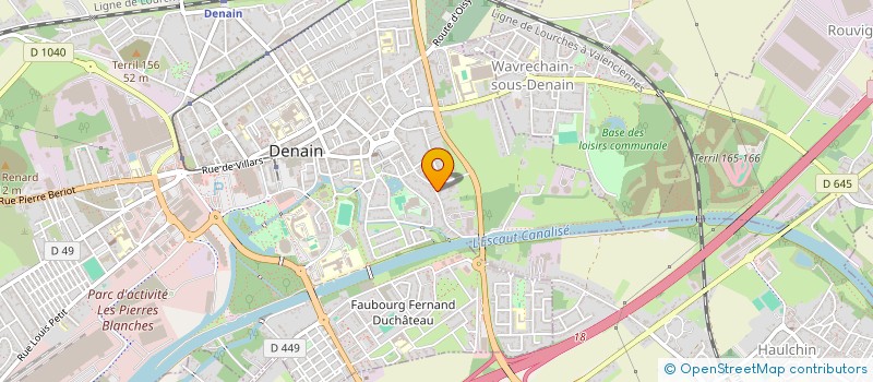 localisation de l'entreprise MONSIEUR FARID KASMI  DENAIN