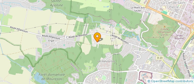 localisation de l'entreprise MONSIEUR FARID KEDJOUTI à ELANCOURT