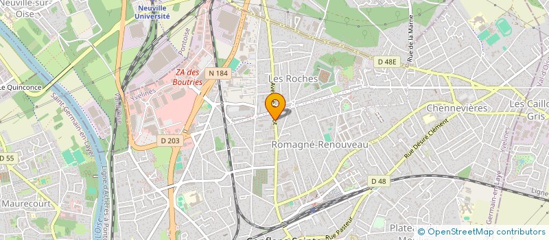 localisation de l'entreprise MONSIEUR FARID KHALED  CONFLANS-SAINTE-HONORINE