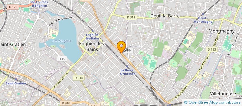 localisation de l'entreprise MONSIEUR FARID KHALFAOUI à DEUIL LA BARRE