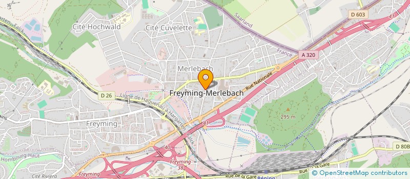 localisation de l'entreprise MONSIEUR FARID KHECHIDA  FREYMING-MERLEBACH