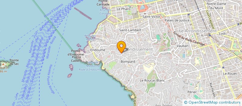 localisation de l'entreprise MONSIEUR FARID KHELOUFI à MARSEILLE