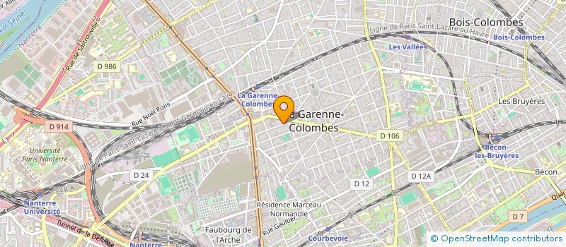 localisation de l'entreprise MONSIEUR FARID KILANI à LA GARENNE-COLOMBES