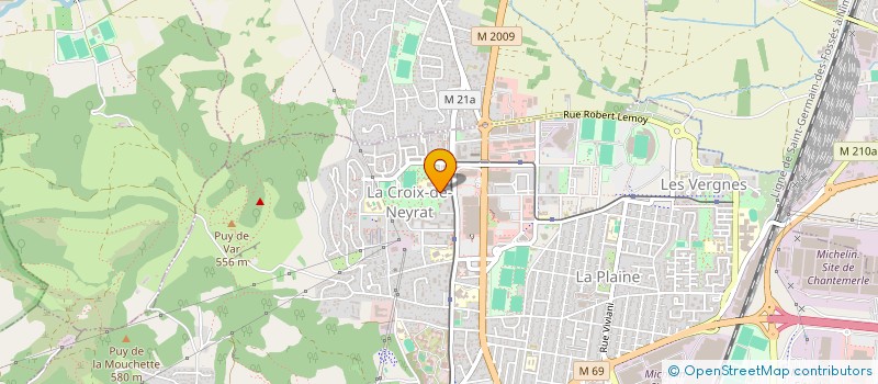 localisation de l'entreprise MONSIEUR FARID KOHI  CLERMONT-FERRAND