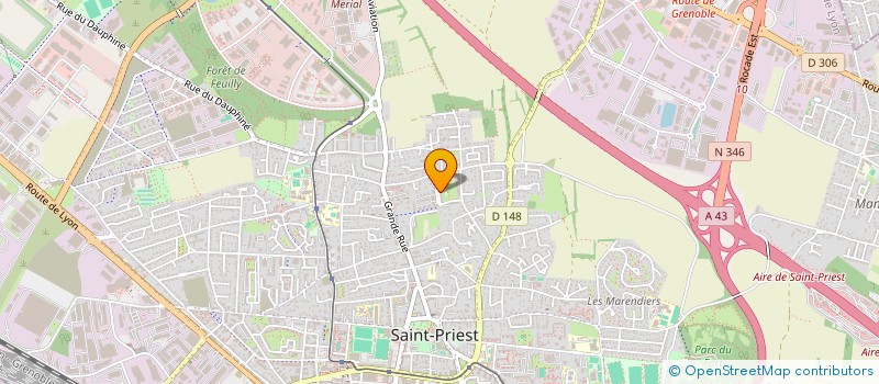 localisation de l'entreprise MONSIEUR FARID LAISSAOUI  SAINT-PRIEST