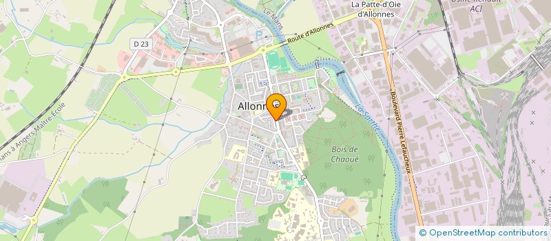 localisation de l'entreprise MONSIEUR FARID LAKSSIBI à ALLONNES