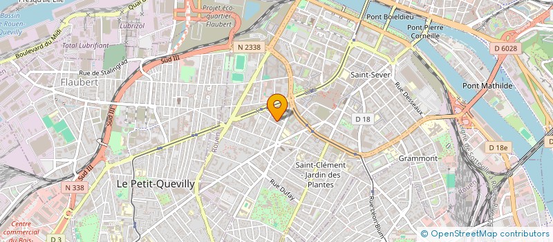 localisation de l'entreprise MONSIEUR FARID LATROCH à ROUEN