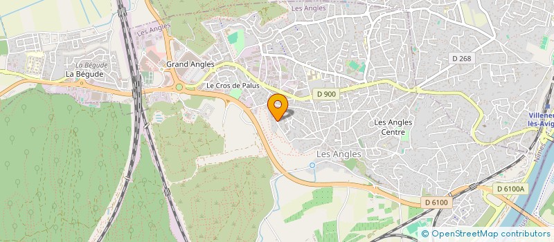 localisation de l'entreprise MONSIEUR FARID LEFKI  LES ANGLES