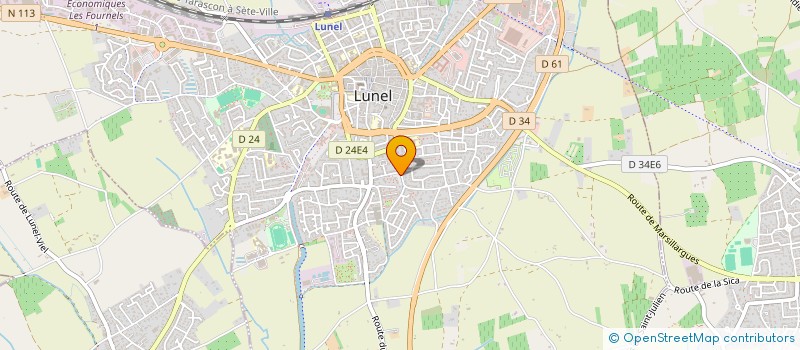localisation de l'entreprise MONSIEUR FARID LOUALI à LUNEL