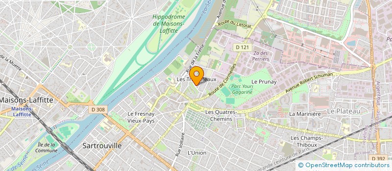 localisation de l'entreprise MONSIEUR FARID LOUCIF à SARTROUVILLE