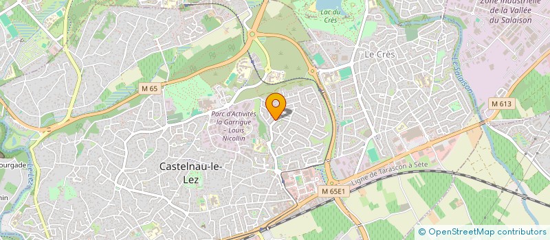 localisation de l'entreprise MONSIEUR FARID LWAFI  CASTELNAU-LE-LEZ