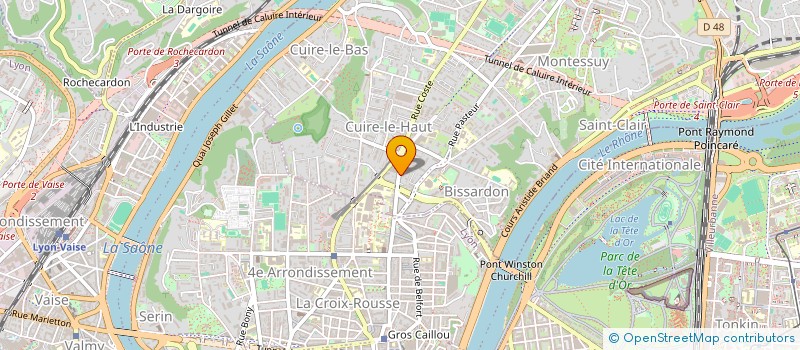 localisation de l'entreprise MONSIEUR FARID M HAMDI à CALUIRE-ET-CUIRE