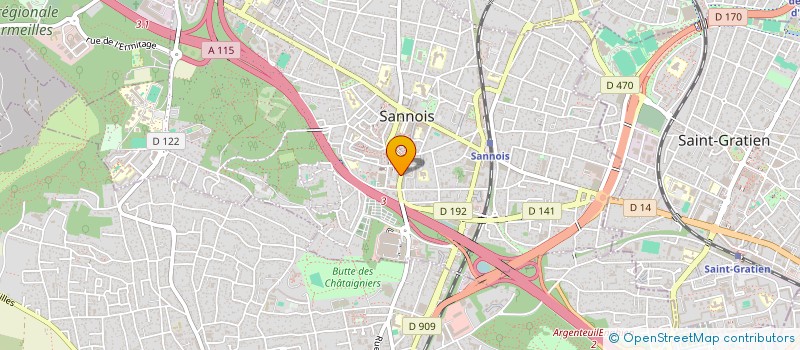 localisation de l'entreprise MONSIEUR FARID MADENE à SANNOIS