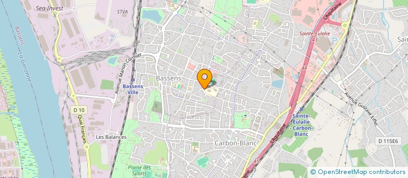 localisation de l'entreprise MONSIEUR FARID MAHFOUDI  BASSENS