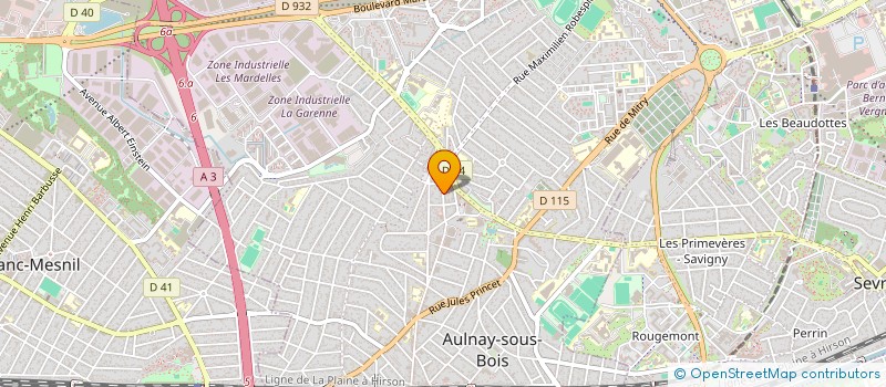 localisation de l'entreprise MONSIEUR FARID MALLEK  AULNAY-SOUS-BOIS