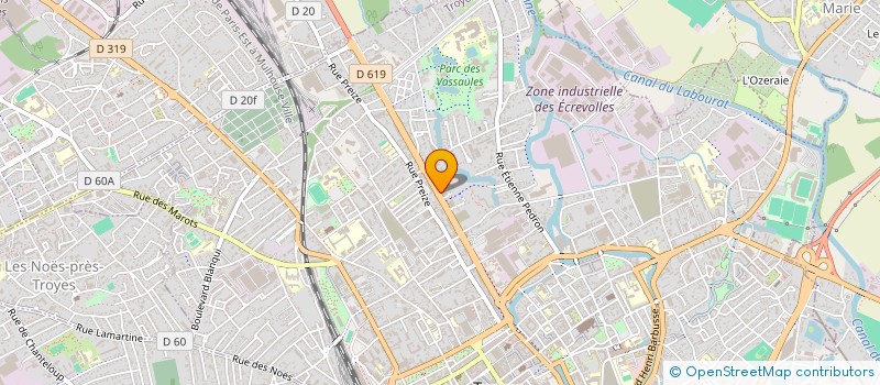 localisation de l'entreprise MONSIEUR FARID MAOUCHE  TROYES