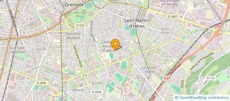 localisation de l'entreprise MONSIEUR FARID MARIR à GRENOBLE