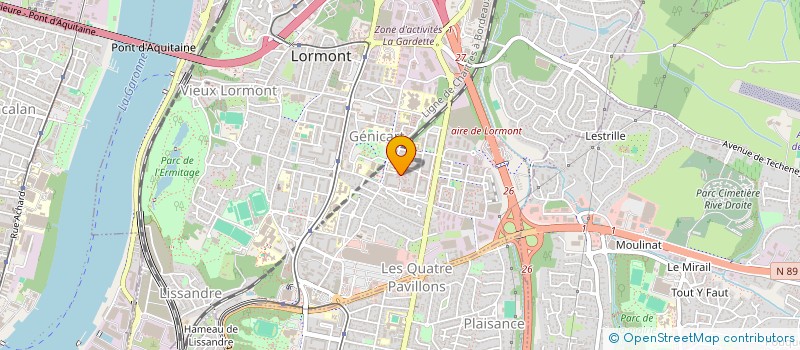 localisation de l'entreprise MONSIEUR FARID MATILI à LORMONT
