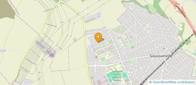 localisation de l'entreprise MONSIEUR FARID MEDJOUTI  GOUSSAINVILLE
