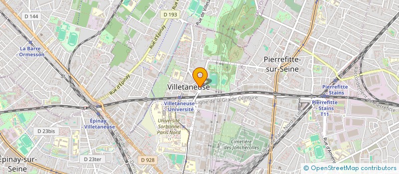 localisation de l'entreprise MONSIEUR FARID MEHLEB à VILLETANEUSE