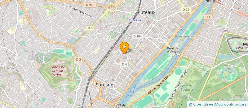 localisation de l'entreprise MONSIEUR FARID MERZOUK  SURESNES