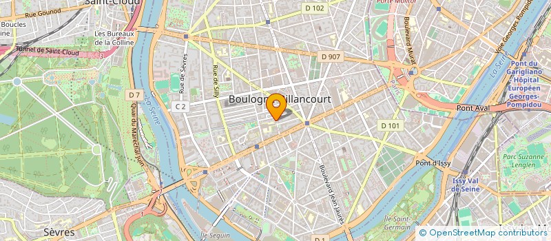 localisation de l'entreprise MONSIEUR FARID MERZOUKI à BOULOGNE-BILLANCOURT