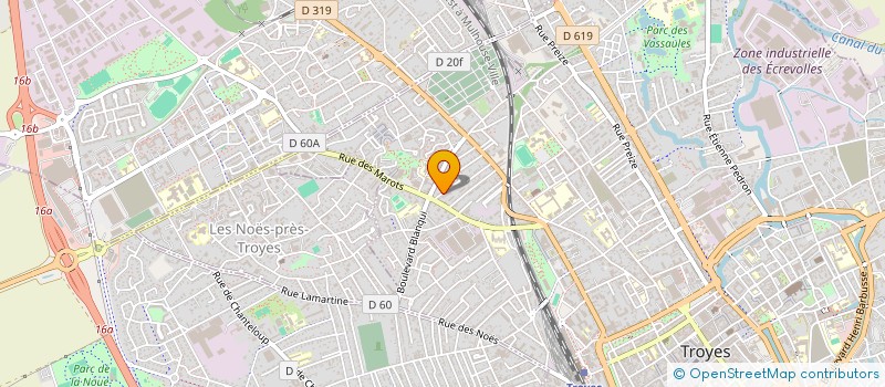 localisation de l'entreprise MONSIEUR FARID MESSAOUDI à TROYES