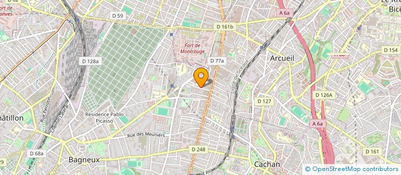 localisation de l'entreprise MONSIEUR FARID MEZOUARI à BAGNEUX