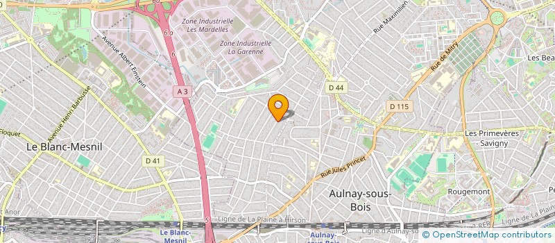 localisation de l'entreprise MONSIEUR FARID MEZZOUGHI à AULNAY-SOUS-BOIS