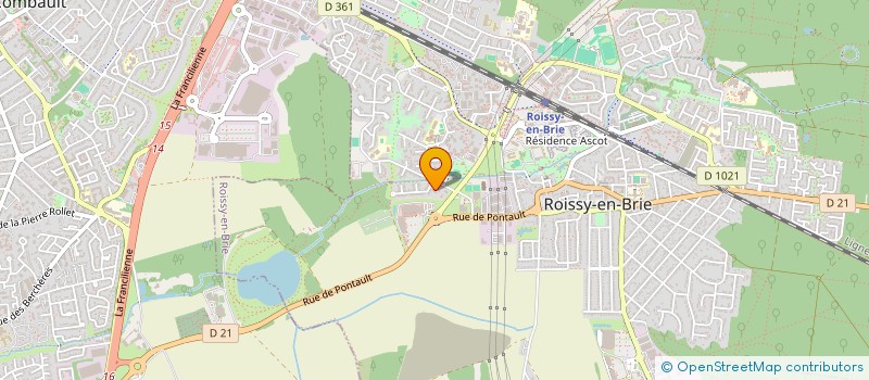 localisation de l'entreprise MONSIEUR FARID MNAIN  ROISSY-EN-BRIE