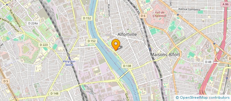 localisation de l'entreprise MONSIEUR FARID MOUACI à ALFORTVILLE