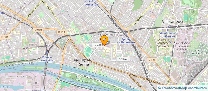 localisation de l'entreprise MONSIEUR FARID MOUCHACHOU à EPINAY-SUR-SEINE