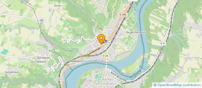 localisation de l'entreprise MONSIEUR FARID MOUNIM  CONDRIEU